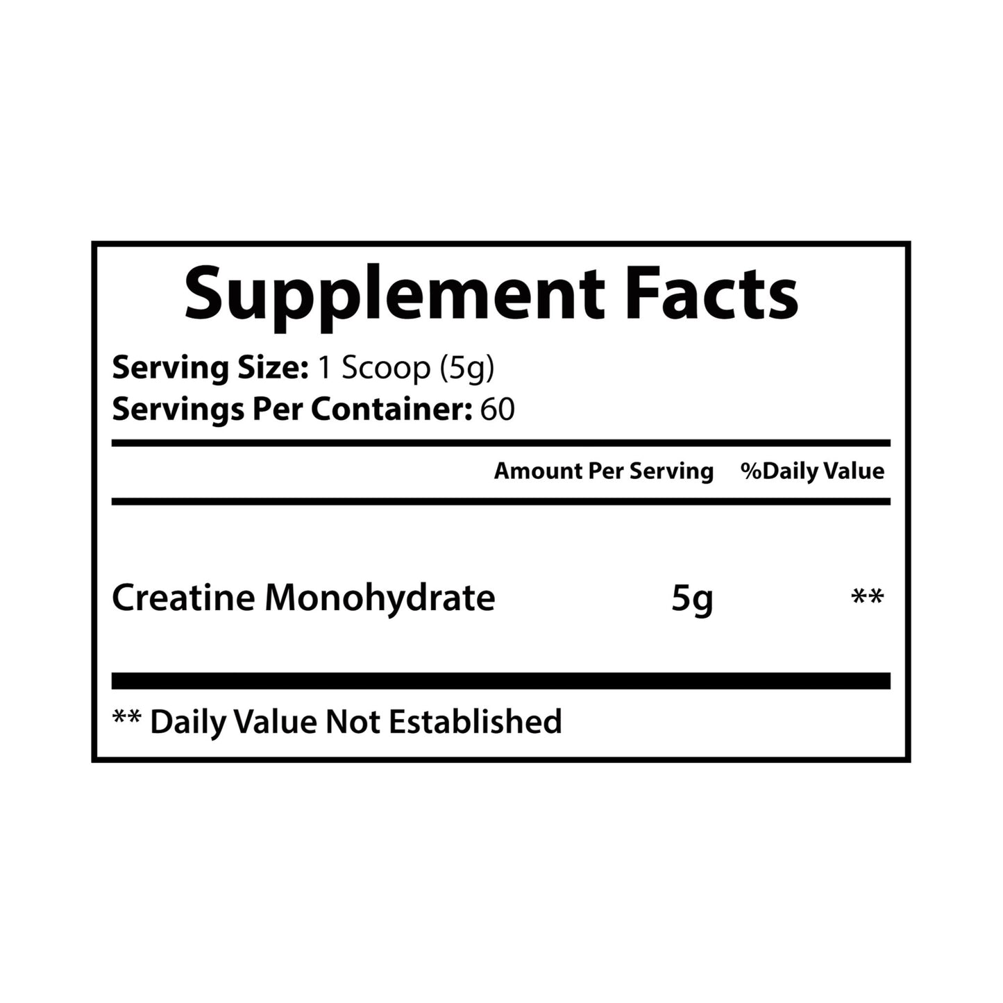 ZT CREATINE SUPPLEMENT (MONOHYDRATE)